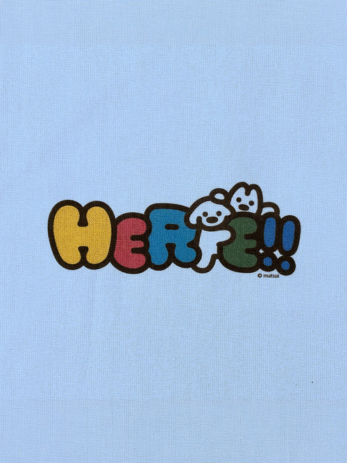 トートバッグ HERE!! matsui DOGS.