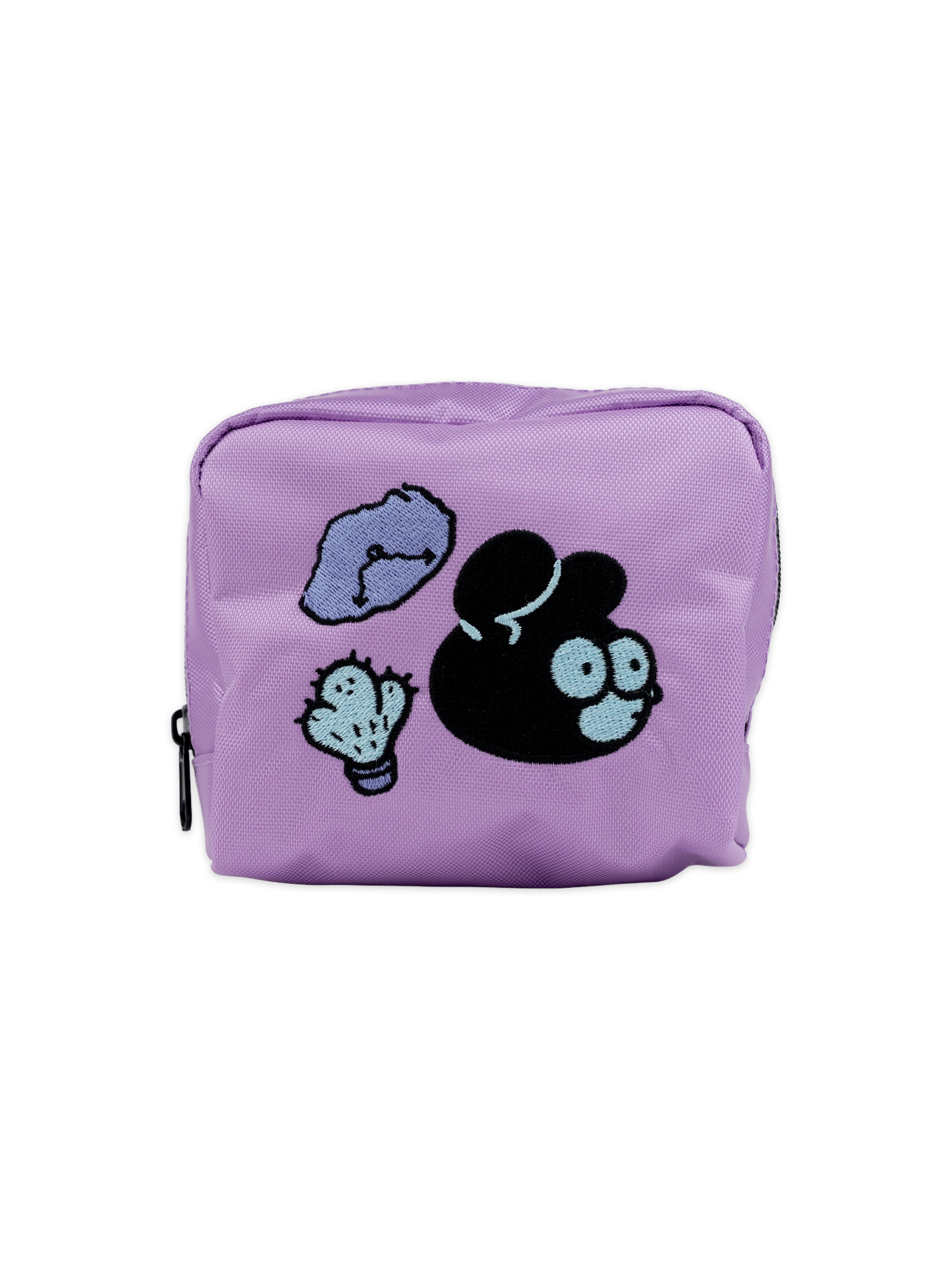 P Embroidered Pouch BRIDGE SHIP HOUSE PU