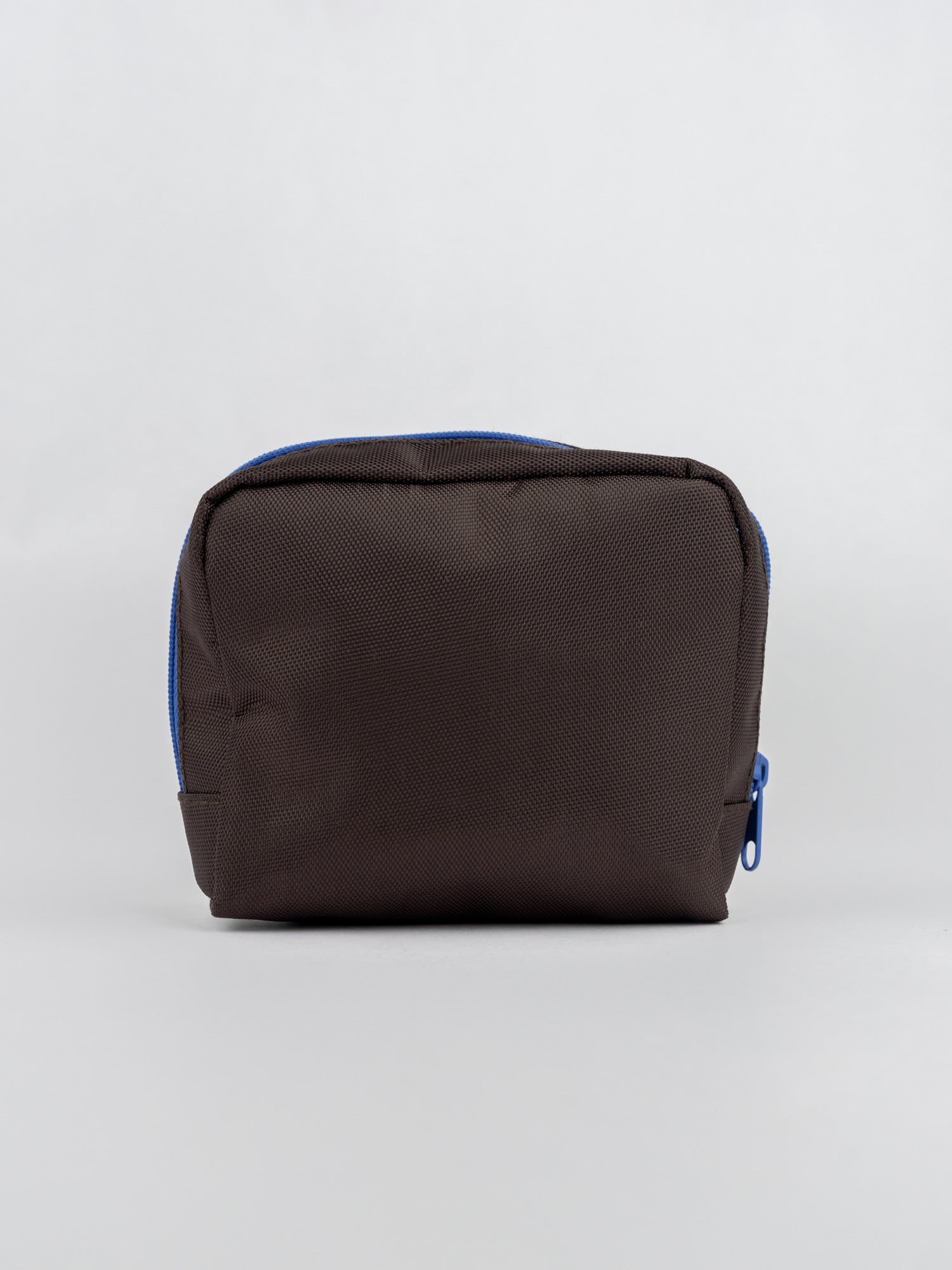 P Embroidered Pouch: BRIDGE SHIP HOUSE GY