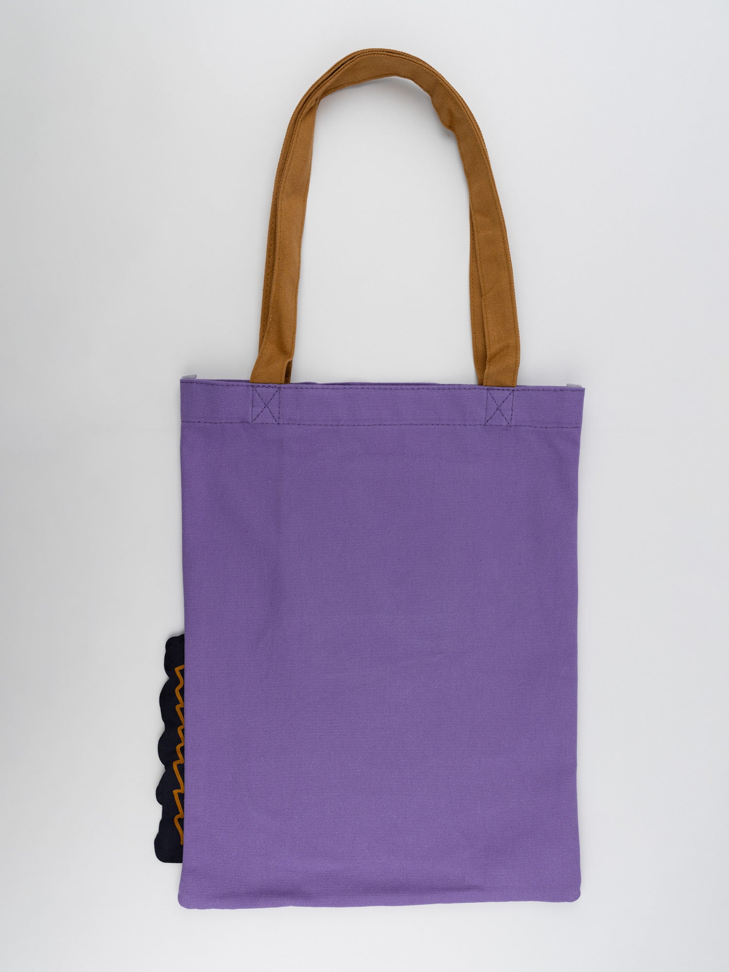 Embroidered Tote: BRIDGE SHIP HOUSE PU