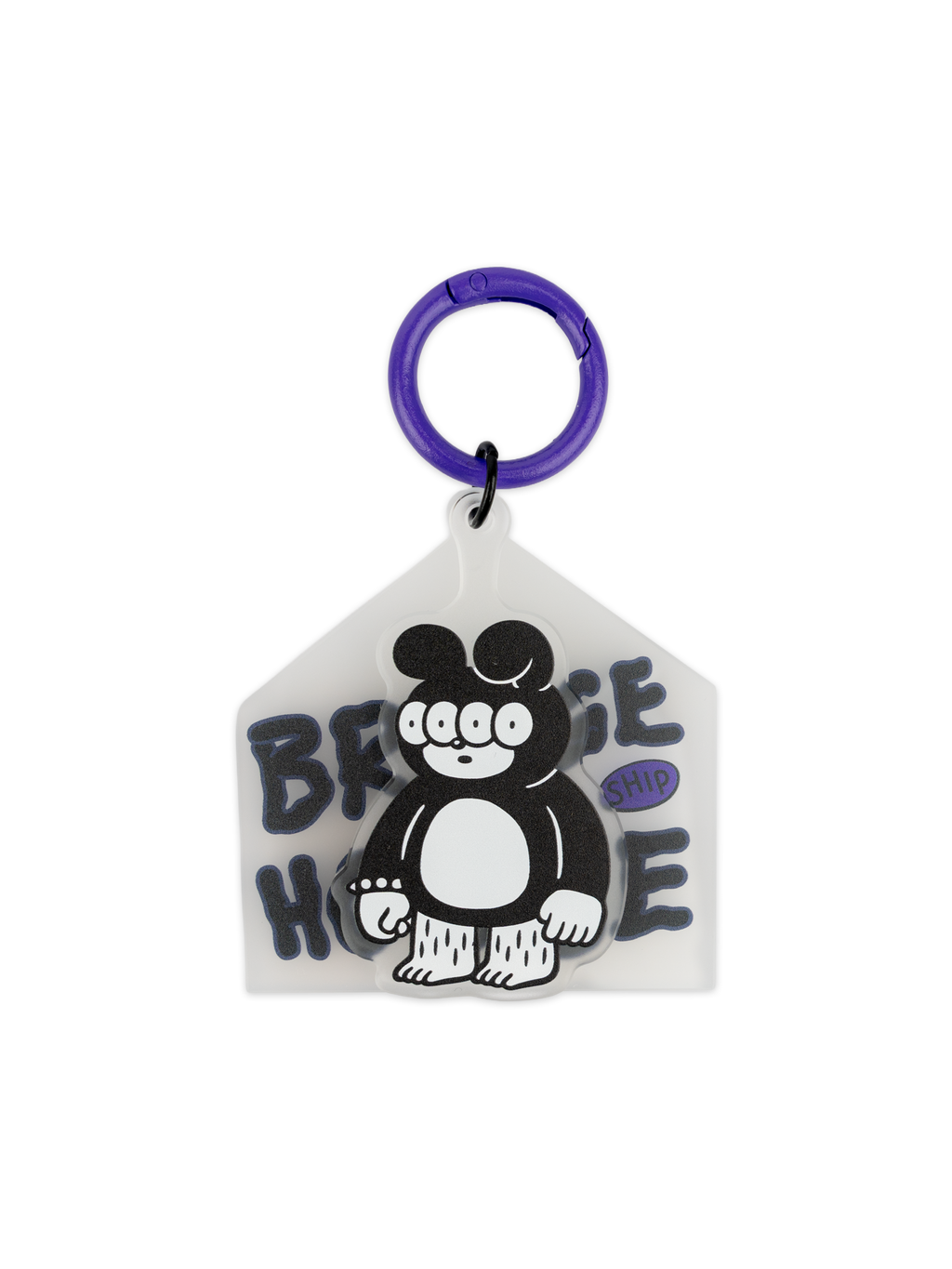 カラーアクリルキーホルダー ＢＲＩＤＧＥ ＳＨＩＰ ＨＯＵＳＥ ハウス