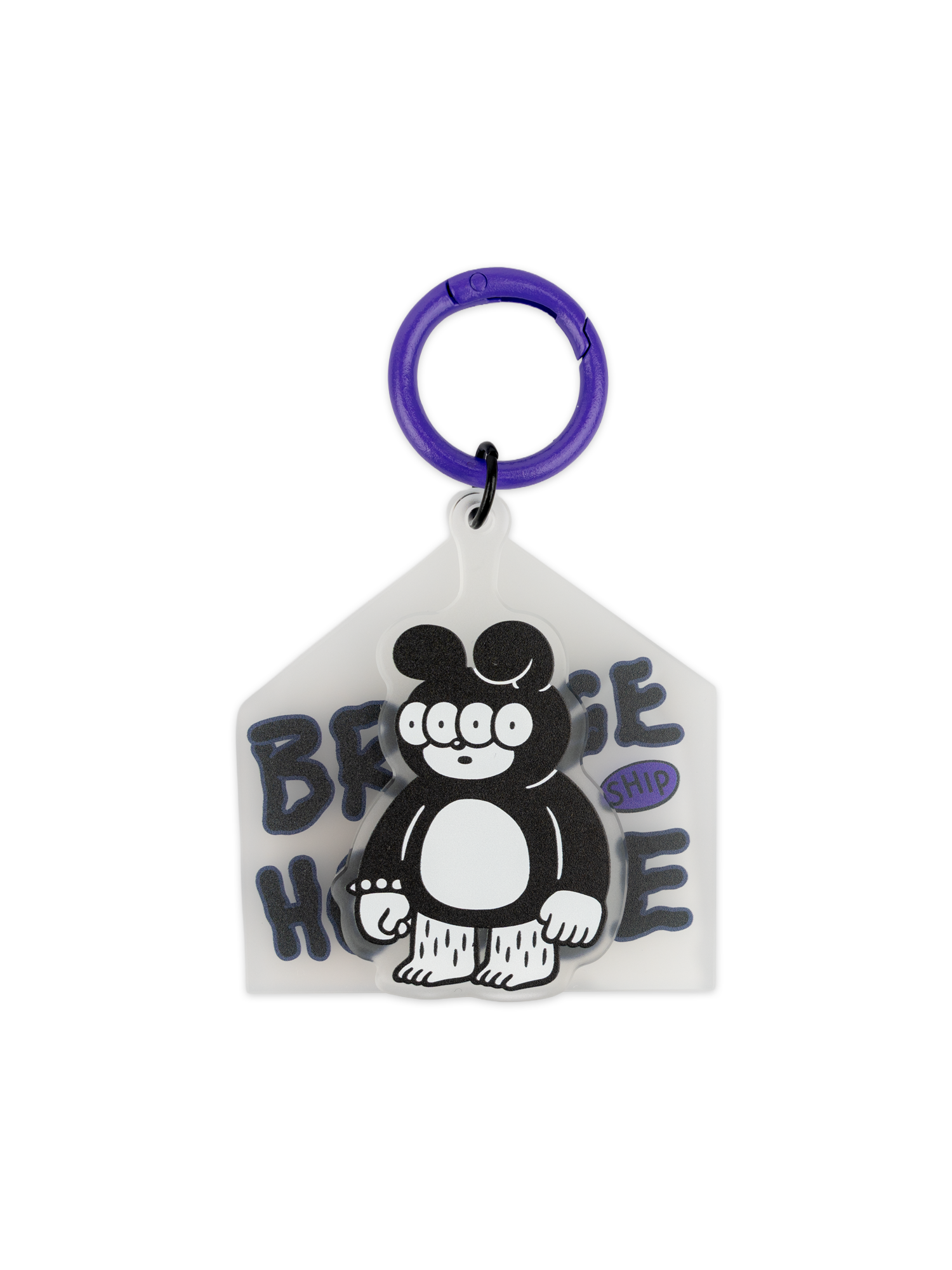 カラーアクリルキーホルダー ＢＲＩＤＧＥ ＳＨＩＰ ＨＯＵＳＥ ハウス