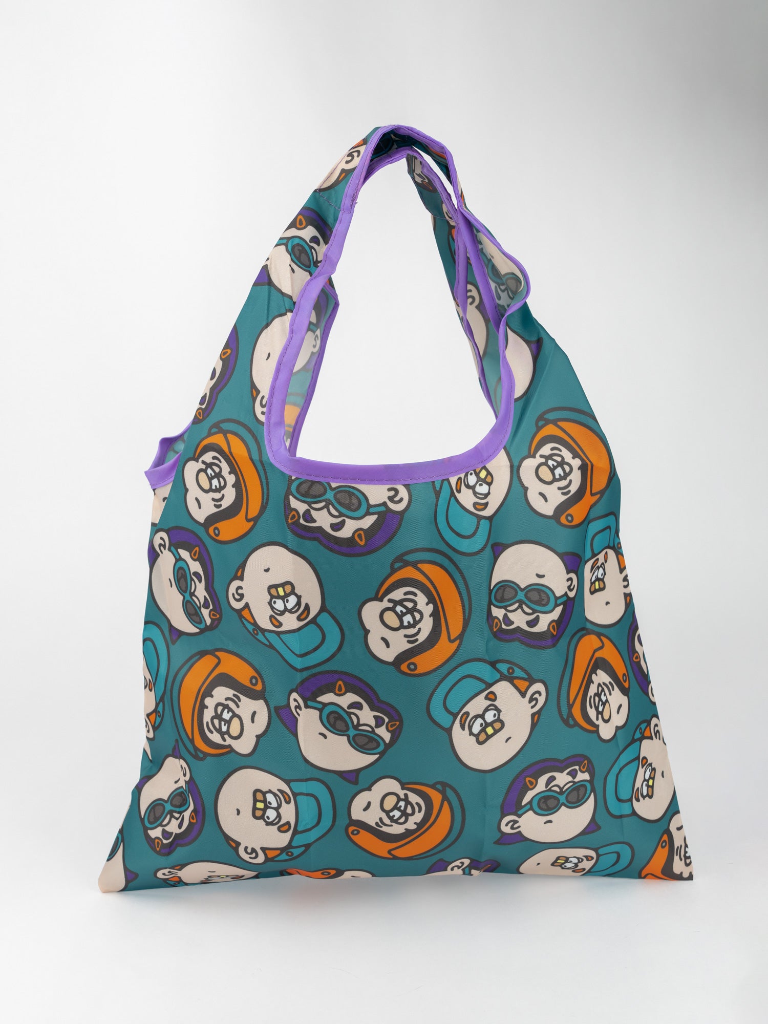 Mini Shopping Bag A LAZY PIZZA DELIVERY Pattern GR