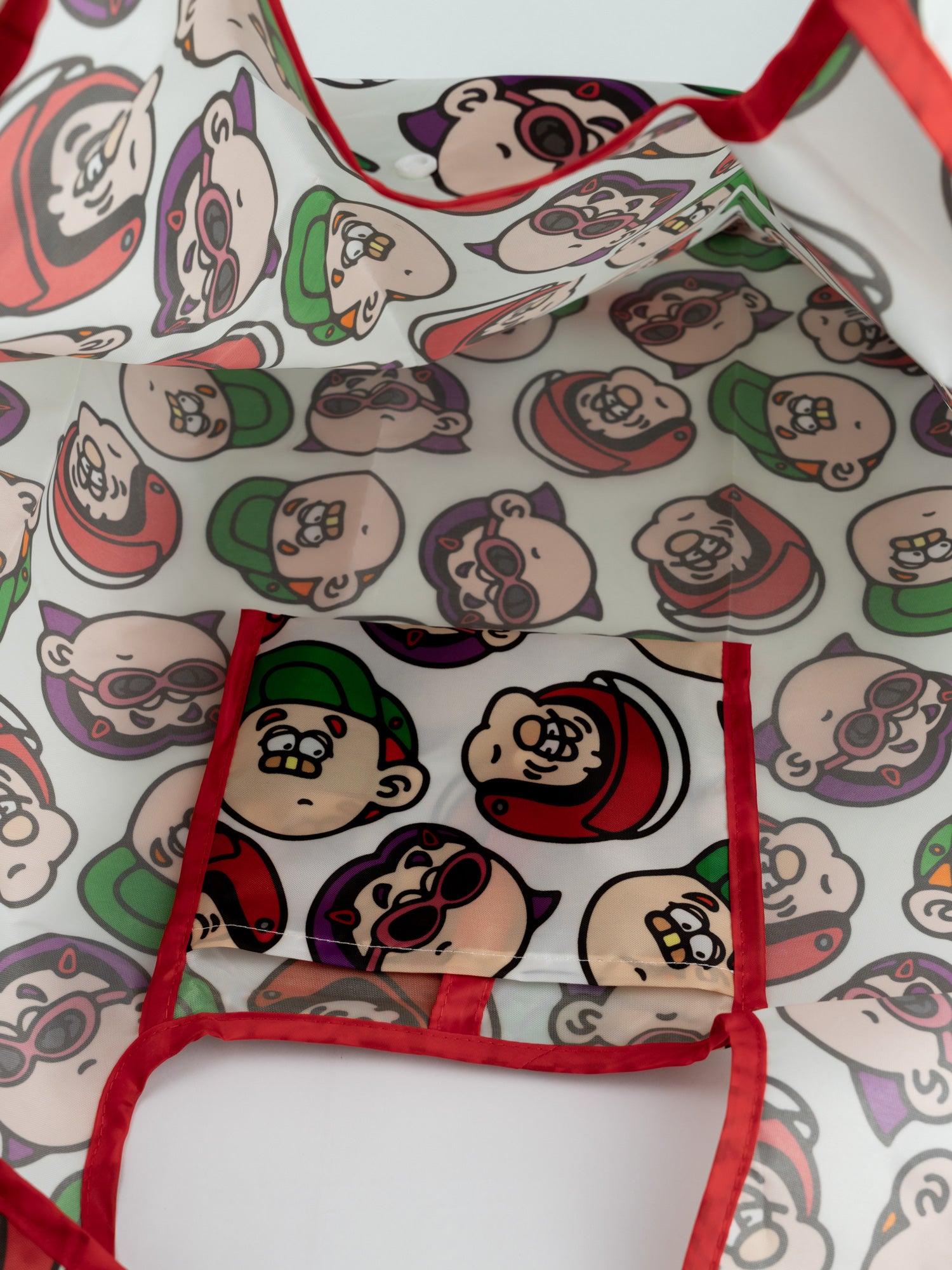 Shopping Bag A: LAZY PIZZA DELIVERY Pattern IV