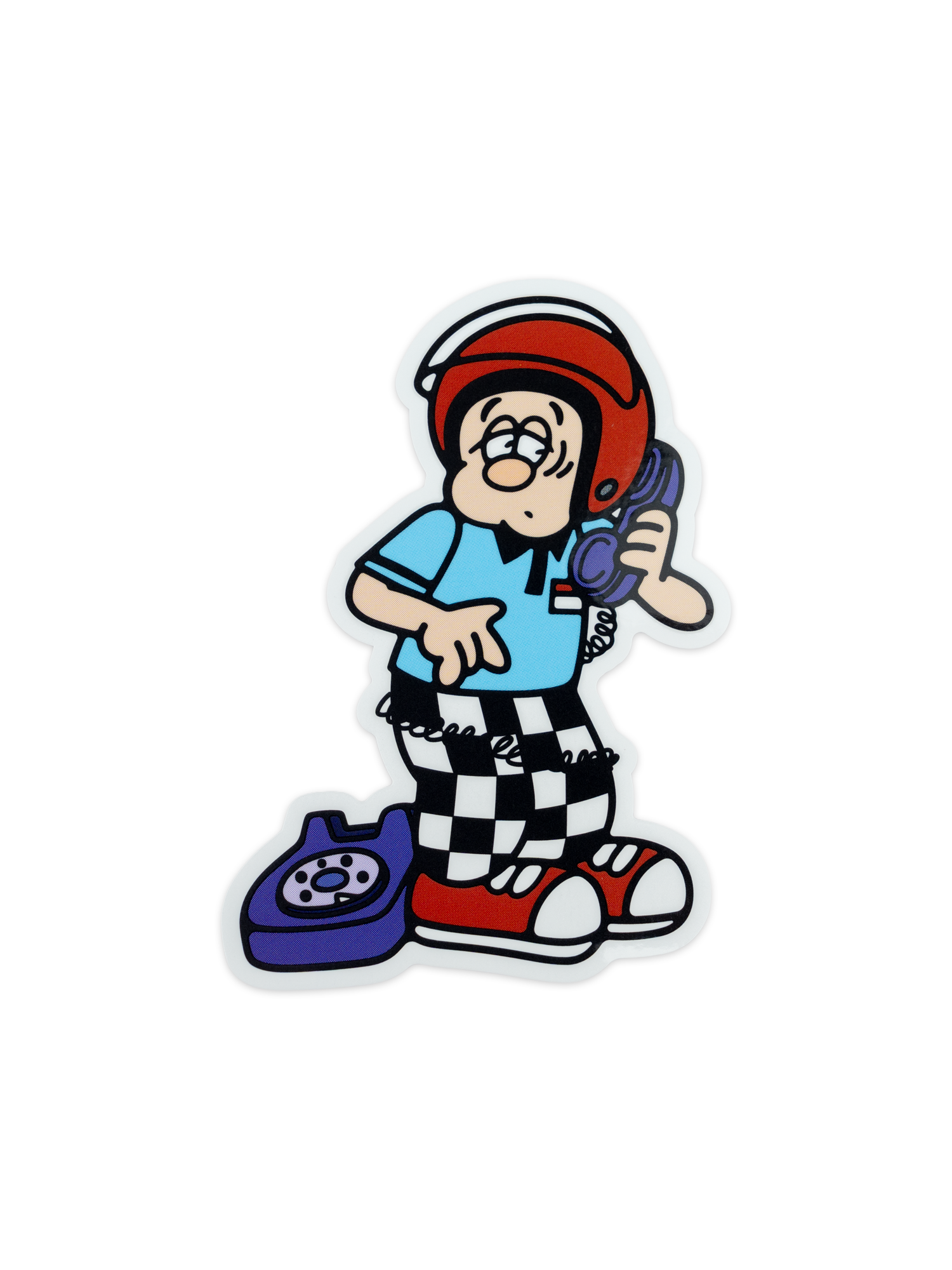 キャラクターステッカー ＬＡＺＹ ＰＩＺＺＡ ＤＥＬＩＶＥＲＹ ＰＩＺＺＡ ＢＯＹ