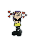キャラクターステッカー ＬＡＺＹ ＰＩＺＺＡ ＤＥＬＩＶＥＲＹ ＲＥＢＥＣＣＡ