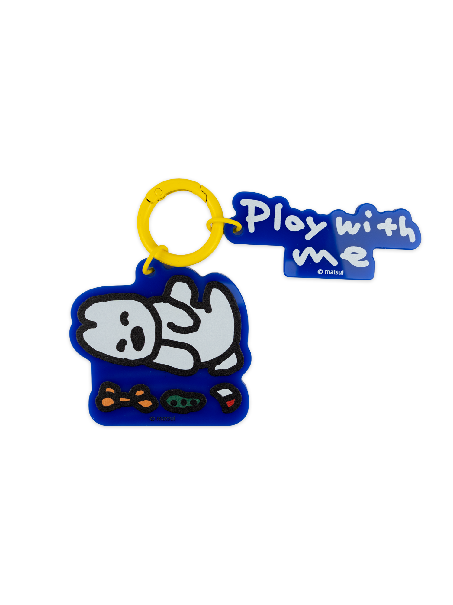 カラーアクリルキーホルダー matsui BL