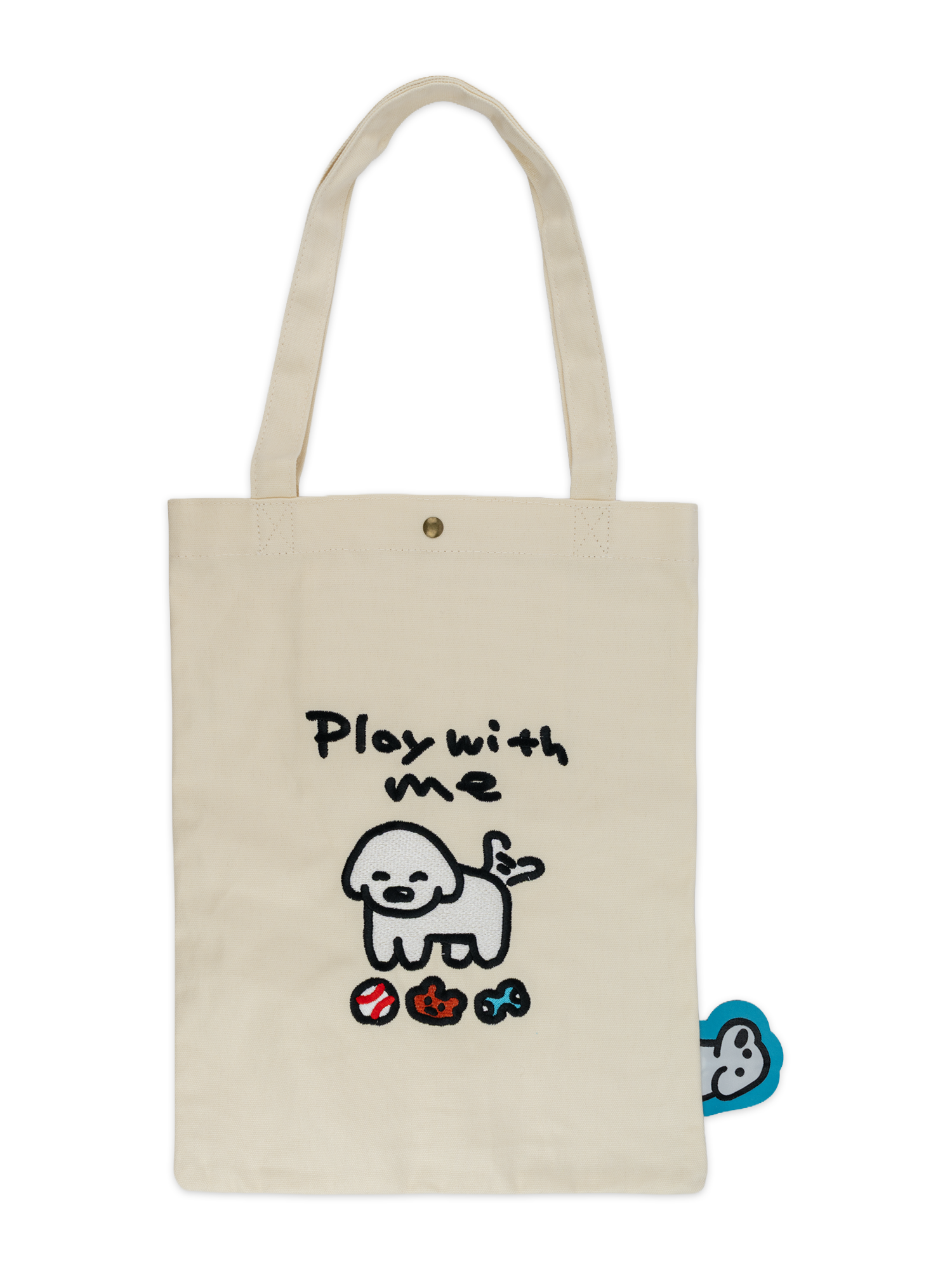 刺繍トートバッグ matsui Play! しっぽ