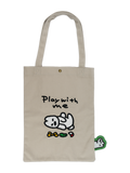 刺繍トートバッグ matsui Play! 寝転び