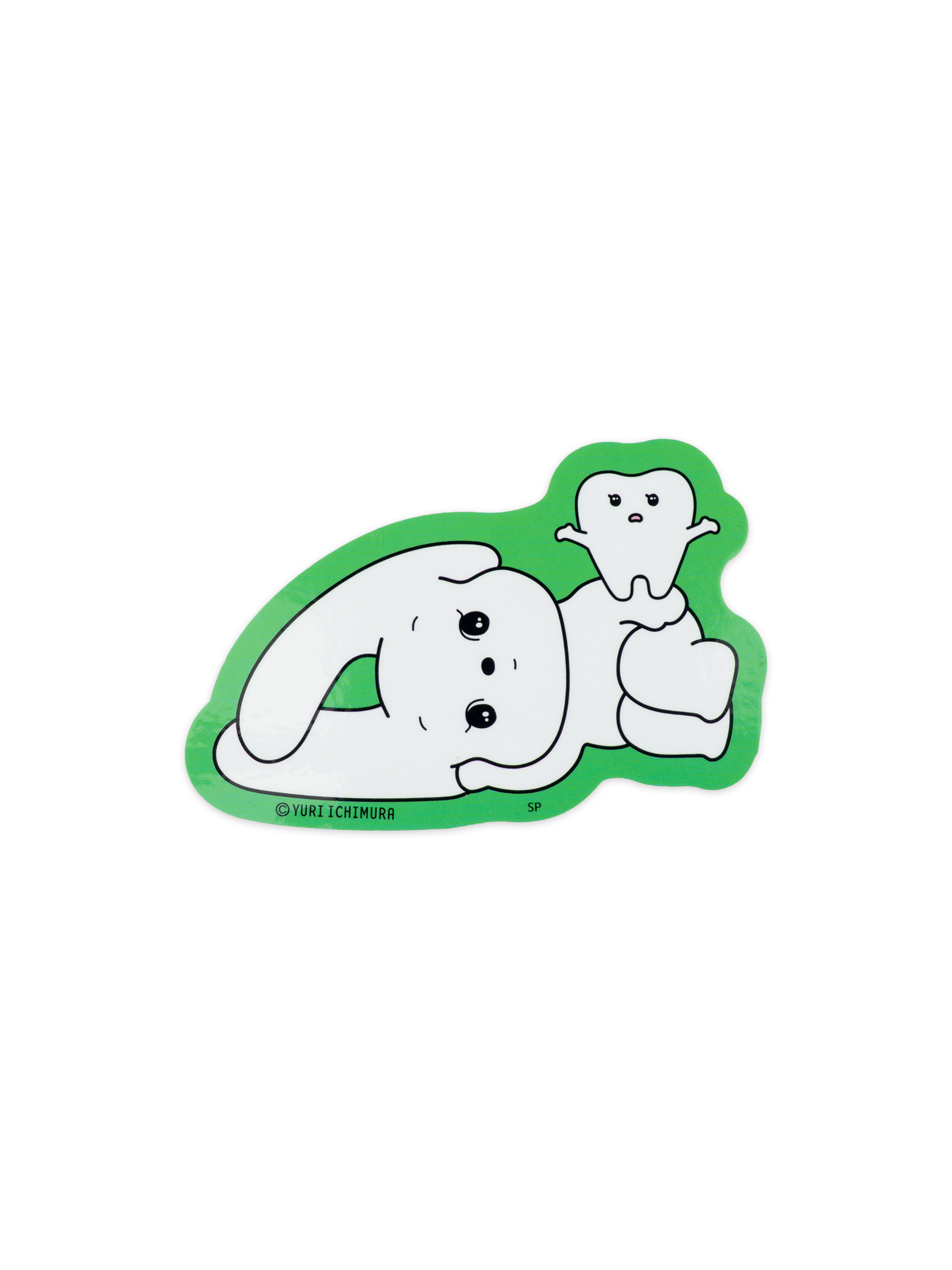キャラクターステッカー なにげないねずみシラタマ ごろん