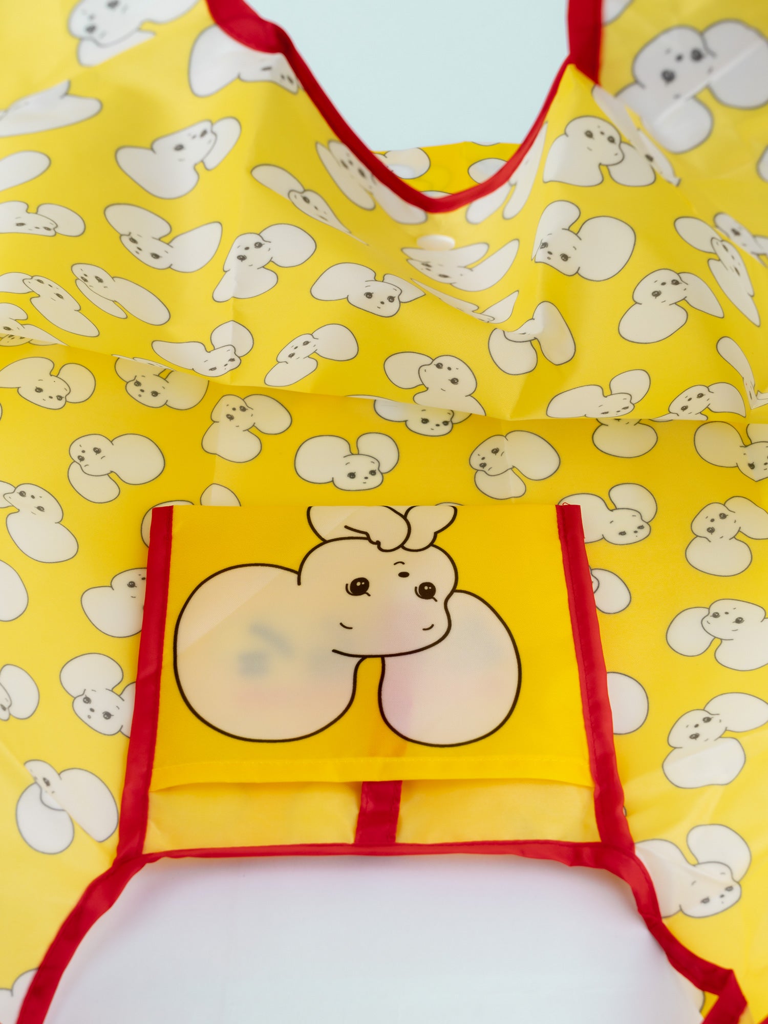 ショッピングバッグＡ なにげないねずみシラタマ フェイス