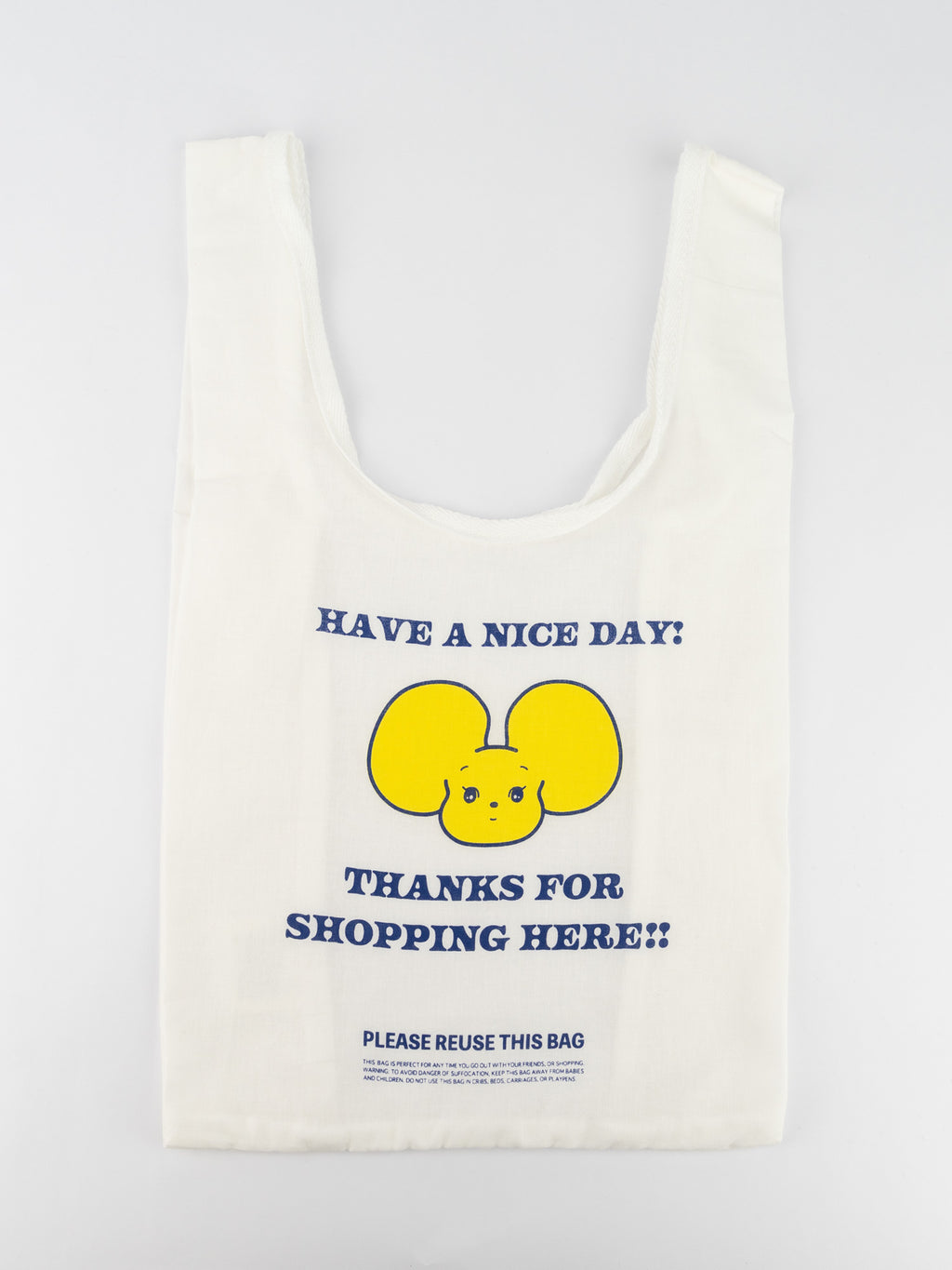 Thank You Bag なにげないねずみシラタマ フェイス