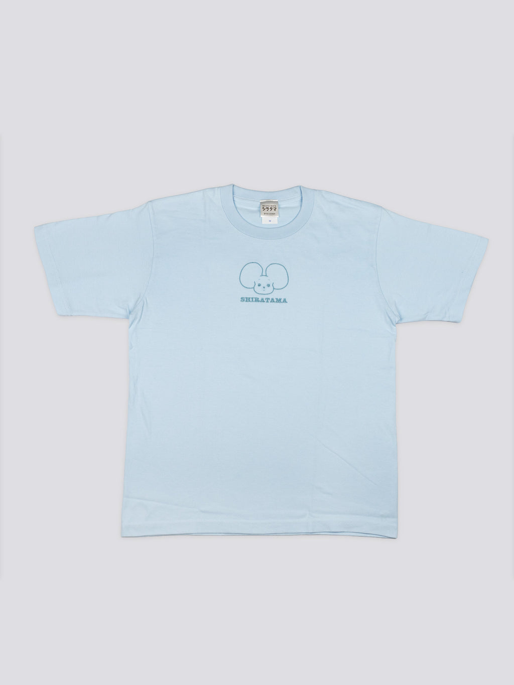 刺繍Ｔシャツ なにげないねずみシラタマ フェイス BL M