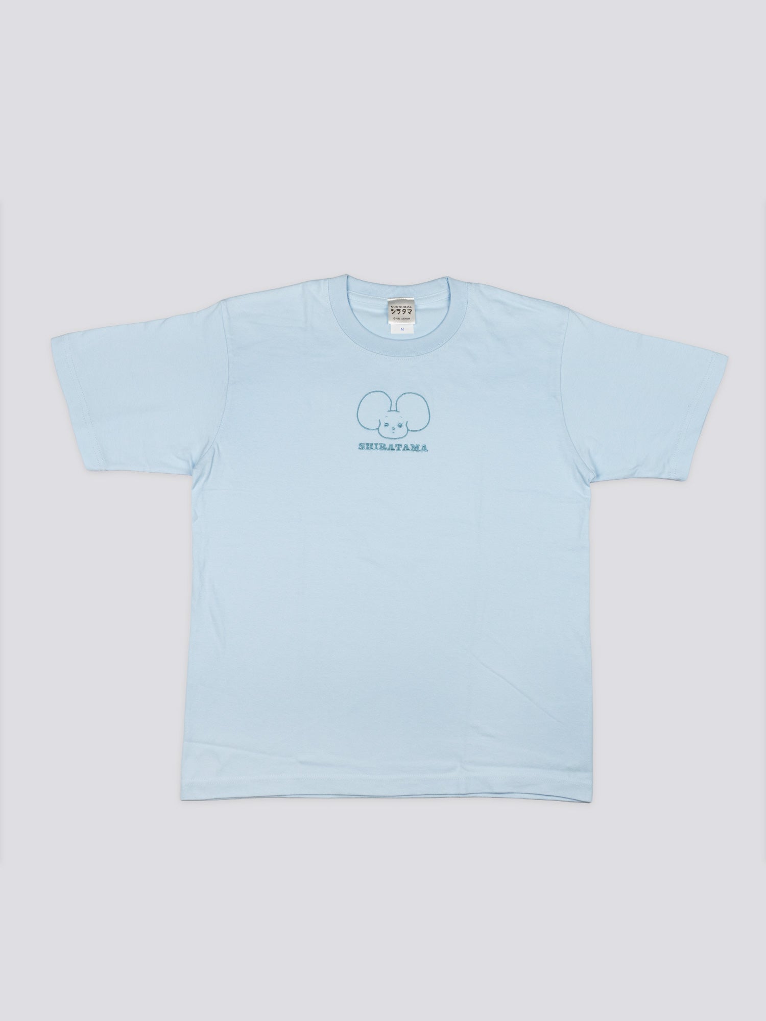 刺繍Ｔシャツ なにげないねずみシラタマ フェイス BL M