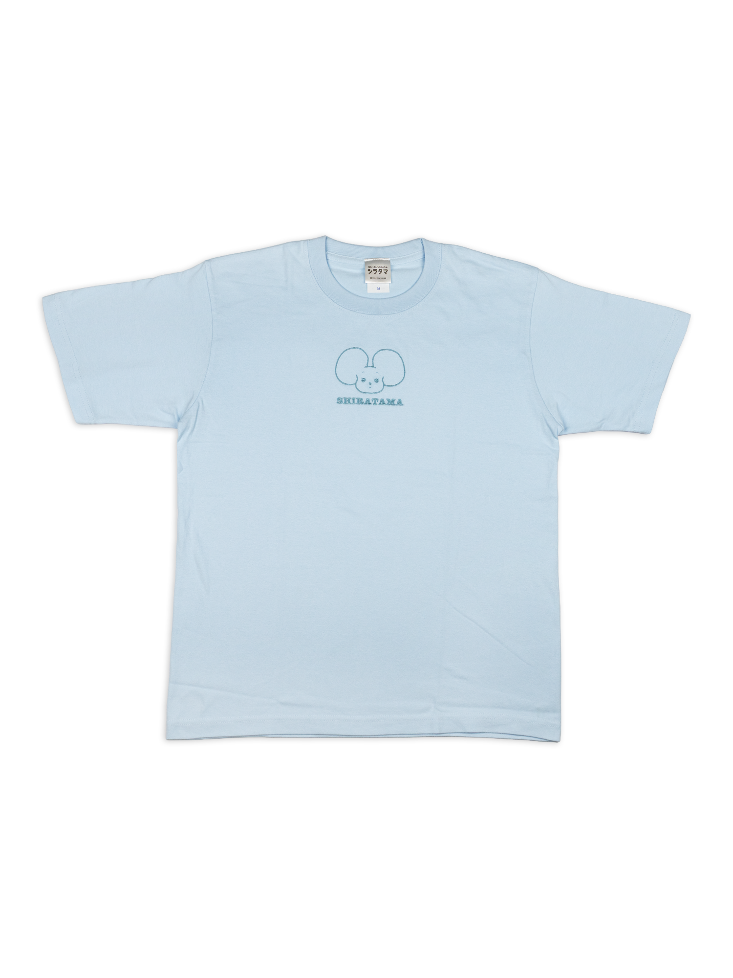 刺繍Ｔシャツ なにげないねずみシラタマ フェイス BL M