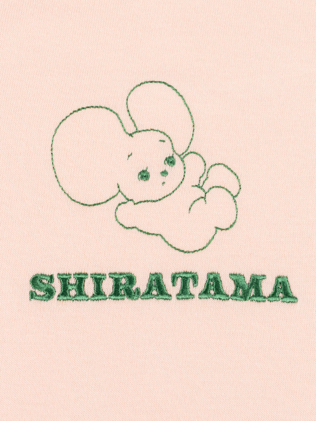 刺繍Ｔシャツ なにげないねずみシラタマ おっとっと BPK M