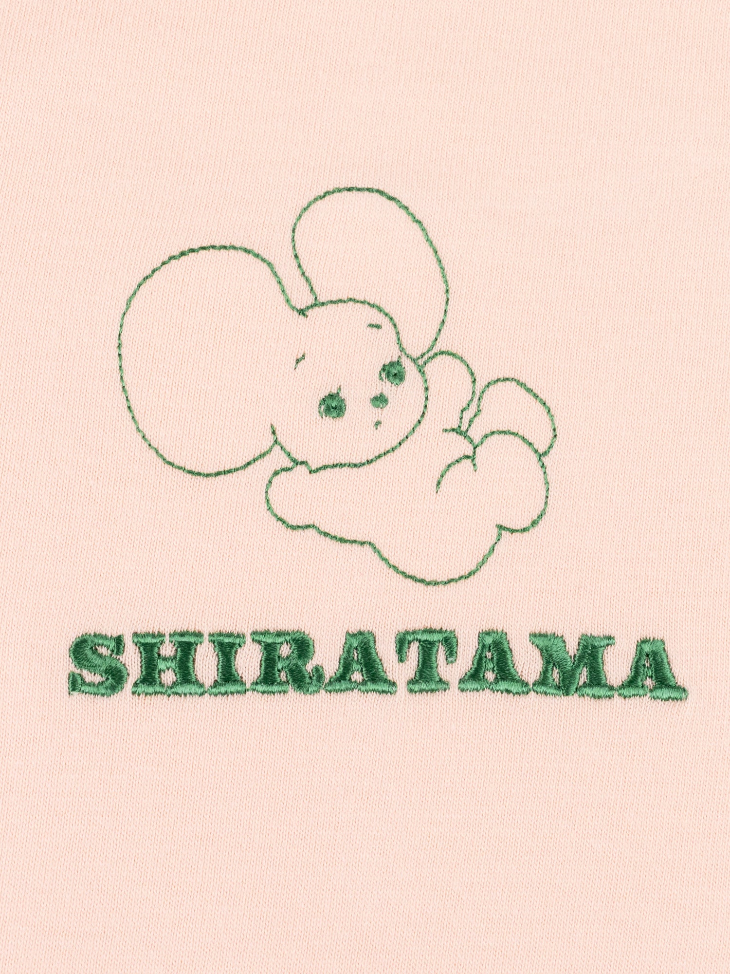 刺繍Ｔシャツ なにげないねずみシラタマ おっとっと BPK M