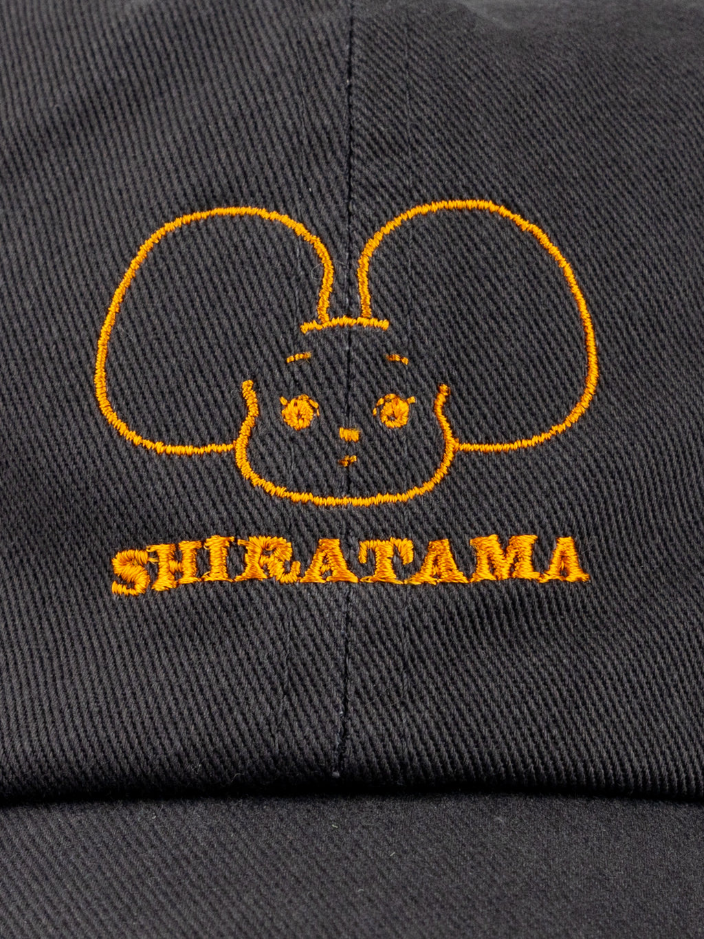 刺繍キャップ なにげないねずみシラタマ フェイス