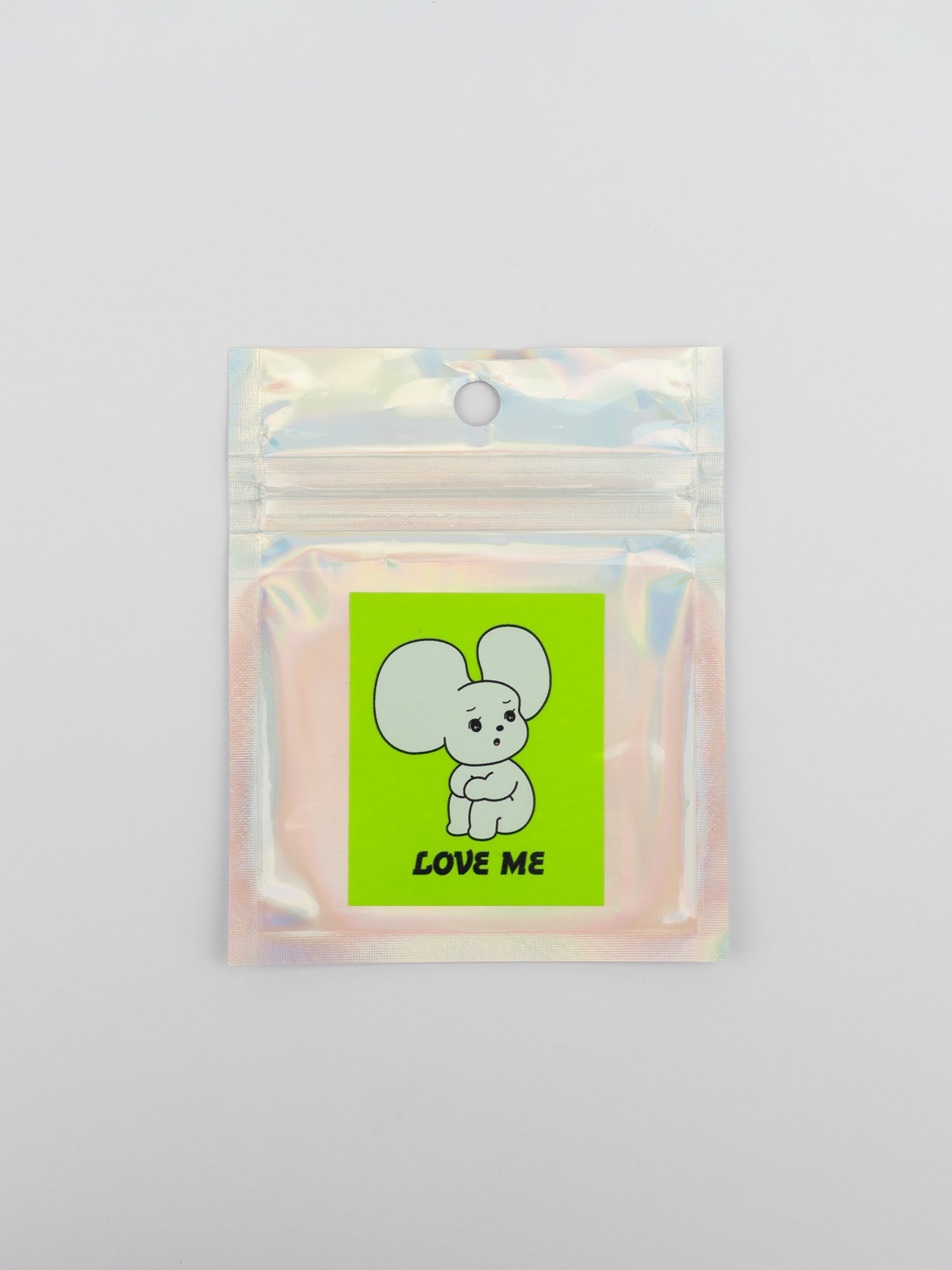 ステッカー なにげないねずみシラタマ LOVE ME GR