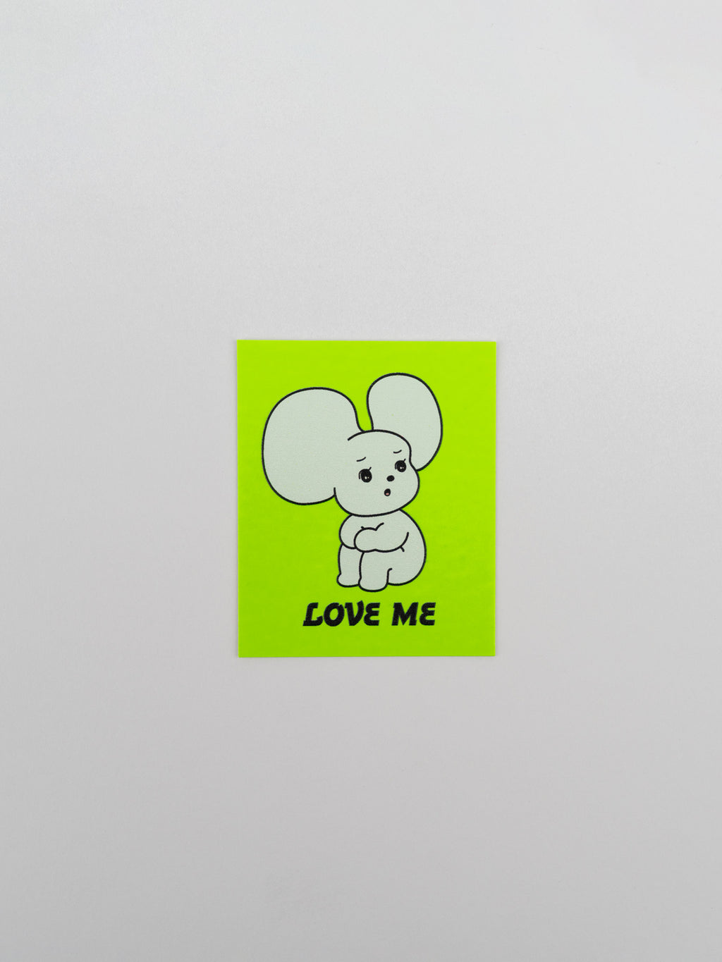 ステッカー なにげないねずみシラタマ LOVE ME GR