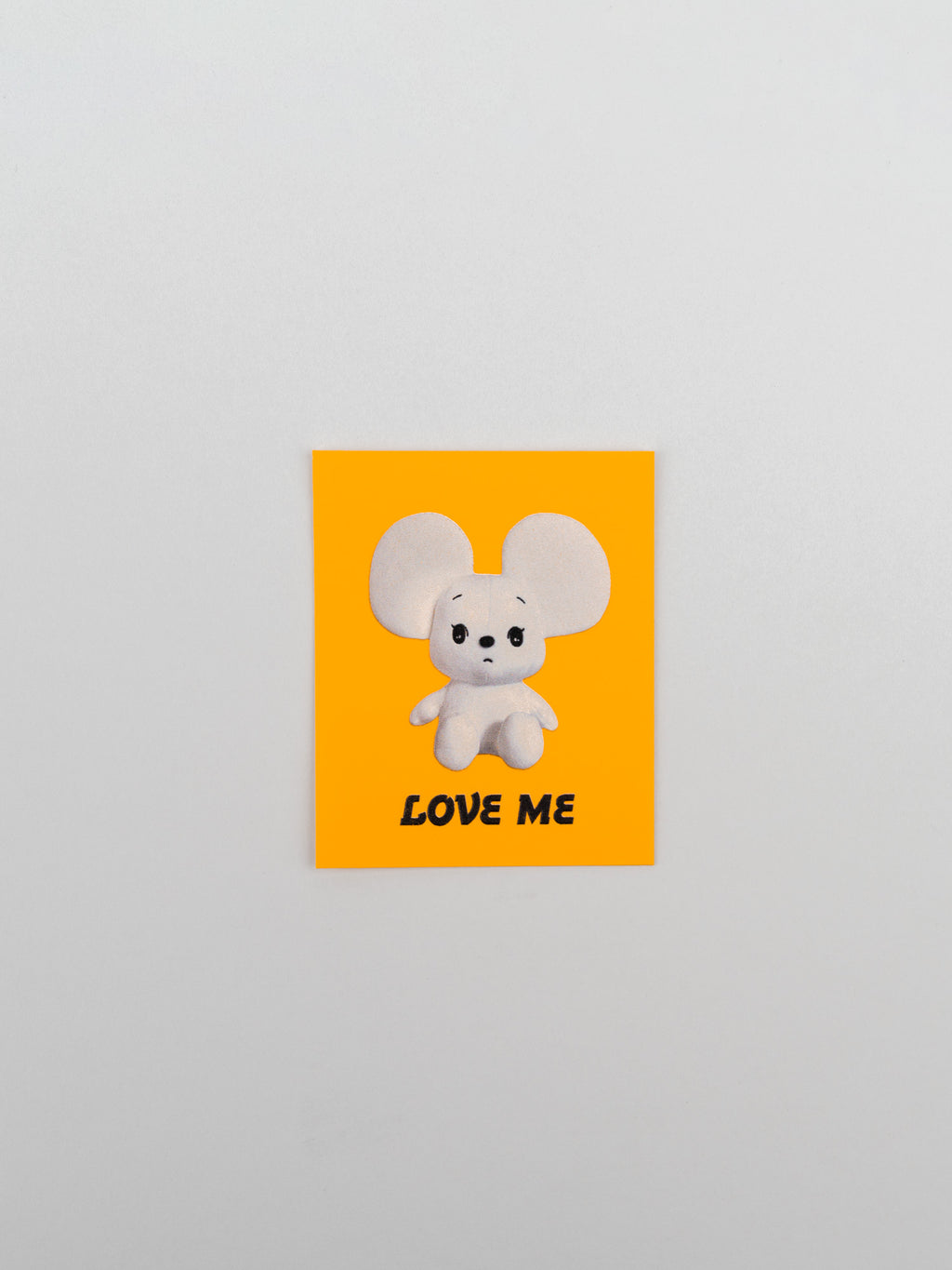 ステッカー なにげないねずみシラタマ LOVE ME OR