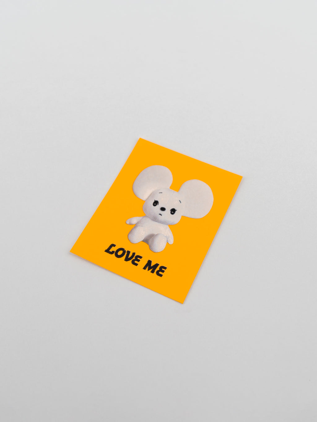 ステッカー なにげないねずみシラタマ LOVE ME OR